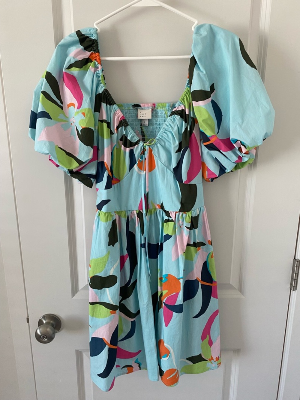Fun colorful mini dress